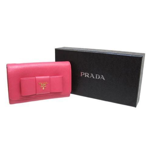 プラダ財布 PRADA 財布 新作 1M1438 SAFFIANO FIOCCO PEONIA 新品 正規品｜brand｜06