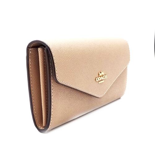 COACH コーチ 財布 長財布 新作 新品 クロスグレイン レザー 二 COACH コーチ 財布 長財布 新作 新品 クロスグレイン レザー 二