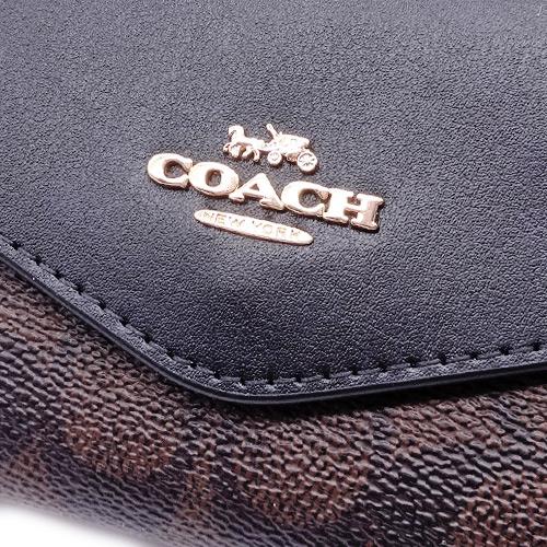 COACH コーチ 財布 長財布 新作 新品 シグネチャー レザー 二 COACH コーチ 財布 長財布 新作 新品 シグネチャー レザー 二