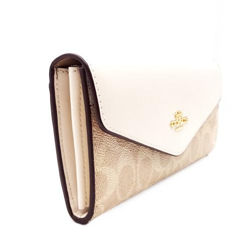 COACH コーチ 財布 長財布 新作 新品 シグネチャー レザー 二 COACH コーチ 財布 長財布 新作 新品 シグネチャー レザー 二