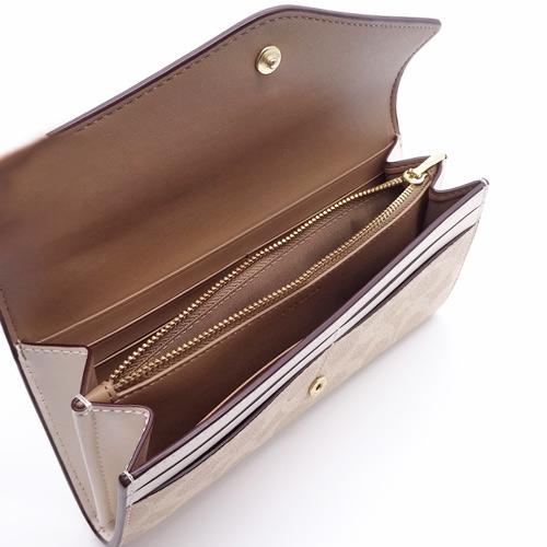 COACH コーチ 財布 長財布 新作 新品 シグネチャー レザー 二 COACH コーチ 財布 長財布 新作 新品 シグネチャー レザー 二
