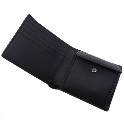 COACH コーチ 財布 メンズ 二つ折り財布 新作 新品 シグネチャー