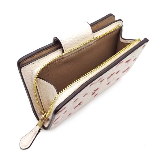 COACH（コーチ） 財布 サイフ 新作 新品 チェリー プリント レザー