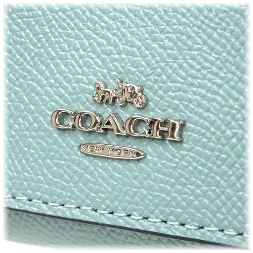 【新品】coachキーケース（水色） Amazon.co.jp: [コーチ] アウトレット レディース 小物 キー