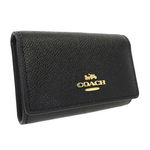 【dalle】定価9万円　31200円＋8600円 COACH（コーチ） キーケース 新作 新品 クロスグレイン レザー 76741