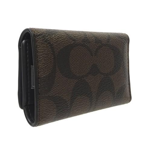 COACH（コーチ） キーケース 新作 新品 シグネチャー CZ274IMXAQ F