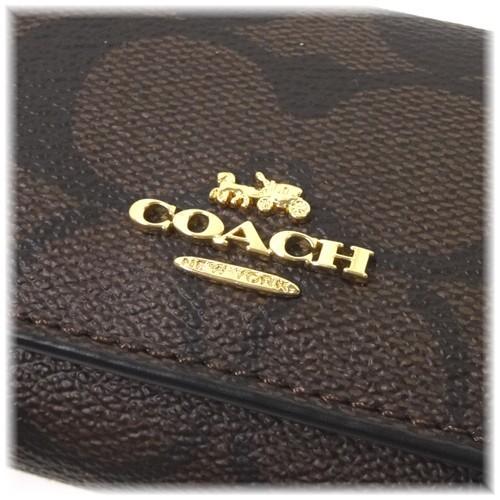COACH（コーチ） キーケース 新作 新品 シグネチャー CZ274IMXAQ F
