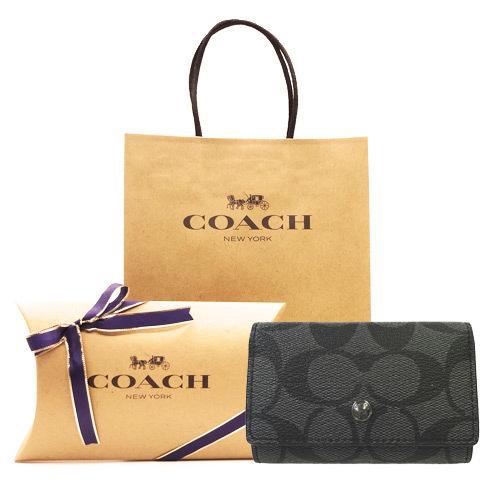 コーチ キーケース COACH 新作 新品 メンズ シグネチャー F78675 QB04G【コーチ箱 紙袋付き ギフト ラッピング済み】｜brand