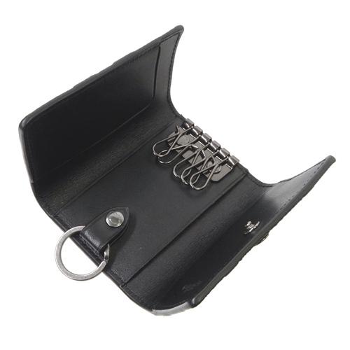 COACH キーケース レザー ブラック コーチ 新品未使用品 COACH コーチ キーケース 新作 新品 シグネチャー レザー 6連キー