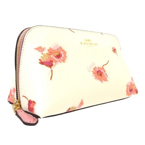 COACH（コーチ） ポーチ 新作 フローラル 花柄 コスメティック 化粧