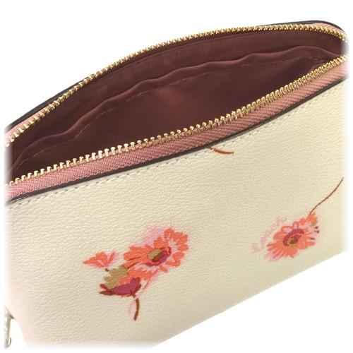 COACH（コーチ） ポーチ 新作 フローラル 花柄 コスメティック 化粧