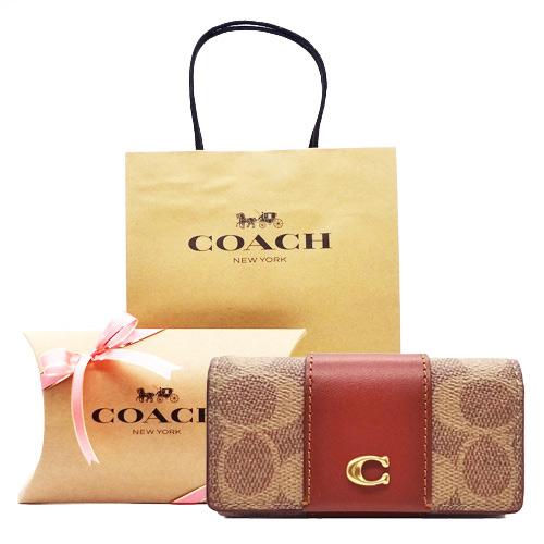 コーチ　レザーキーケース COACH（コーチ） キーケース 新作 新品 シグネチャー レザー 6連キー
