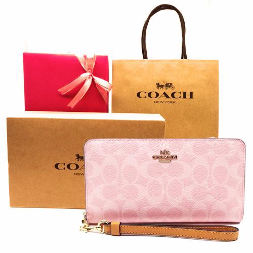 COACH（コーチ） 財布 長財布 新作 新品 シグネチャー ラウンド