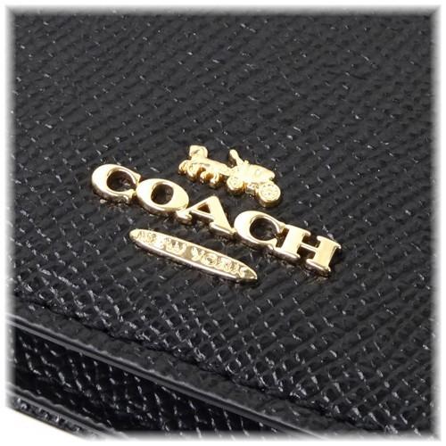 コーチ カードケース COACH 名刺入れ 新作 新品 クロスグレインレザー