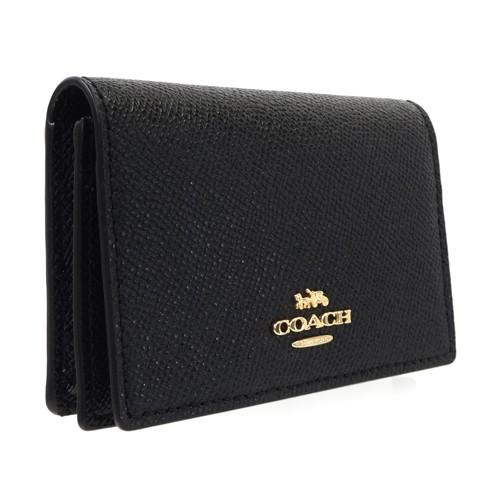 COACH コーチ クロスグレインレザー インターナショナル 名刺入れ COACH コーチ クロスグレイン レザー ビジネス カードケース 名刺入れ