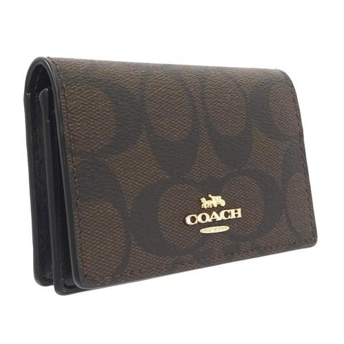 COACH（コーチ） カードケース 名刺入れ 新作 シグネチャー 91681