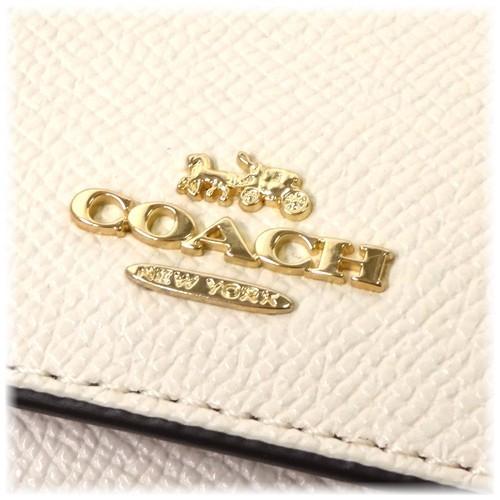 COACH（コーチ） キーケース 新作 新品 クロスグレイン レザー F-76741