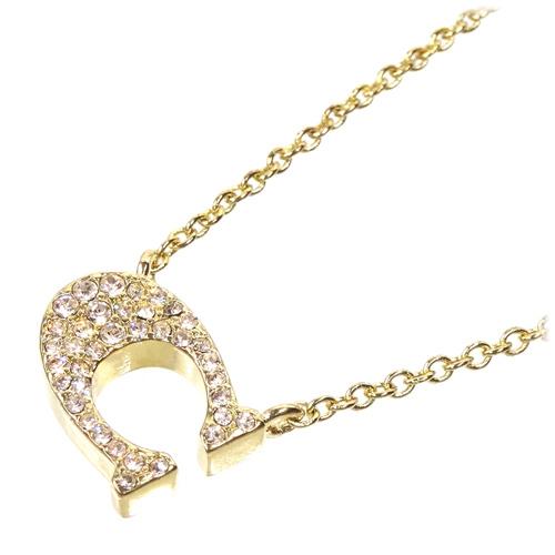 COACH（コーチ） ネックレス シグネチャー ラインストーン ネックレス