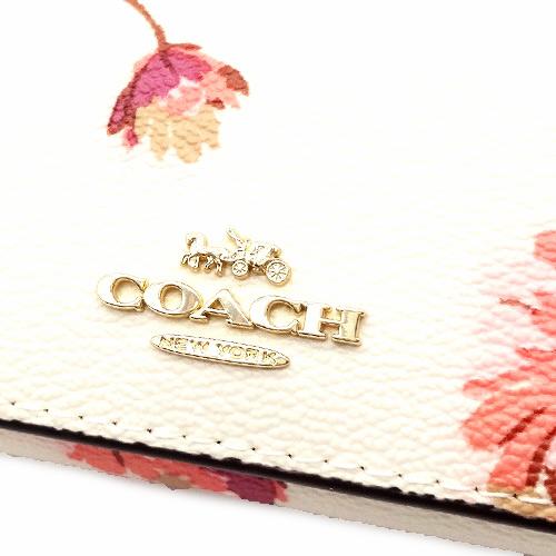 COACH（コーチ） キーケース レディース 新品 新作 フローラルプリント