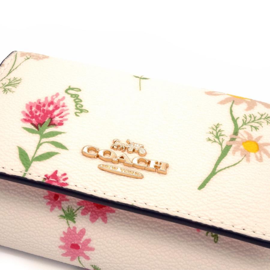 COACH コーチ キーケース 新作 新品 フローラルプリント 花柄 COACH コーチ キーケース 新作 新品 フローラルプリント 花柄