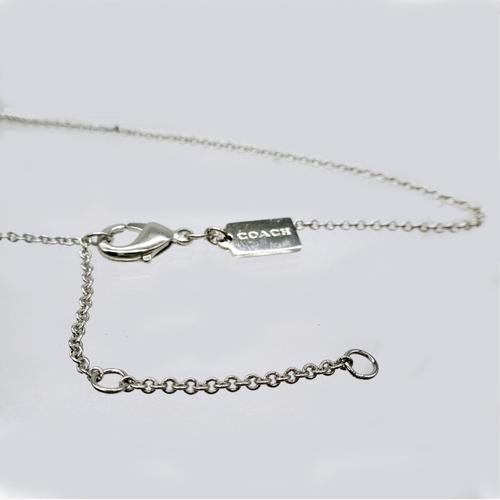 COACH コーチ ネックレス 新作 新品 ロゴ ラインストーン 91433 COACH コーチ ネックレス 新作 新品 ロゴ ラインストーン 91433