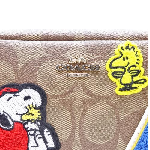 COACH（コーチ） ポーチ 2021 新作 新品 スヌーピー PEANUTS