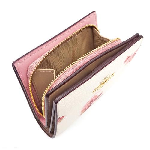 COACH コーチ 財布 新品 新作 フローラルプリント 花柄 二つ折り COACH コーチ 財布 新品 新作 フローラルプリント 花柄 二つ折り