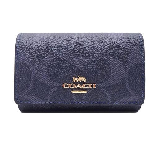 COACH コーチ キーケース 新作 新品 シグネチャー F77998 IMDEI COACH コーチ キーケース 新作 新品 シグネチャー F77998 IMDEI