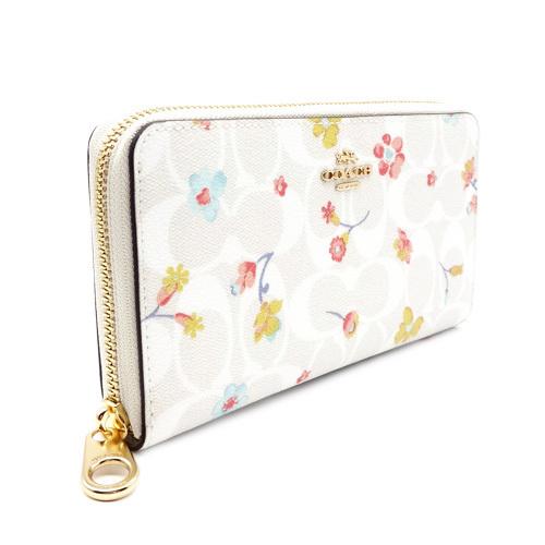 COACH（コーチ） 財布 サイフ 新作 新品 シグネチャー フローラル