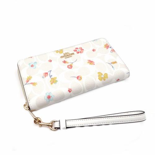 COACH（コーチ） 財布 サイフ 新作 新品 シグネチャー フローラル