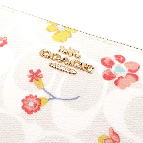 COACH（コーチ） 財布 サイフ 新作 新品 シグネチャー フローラル