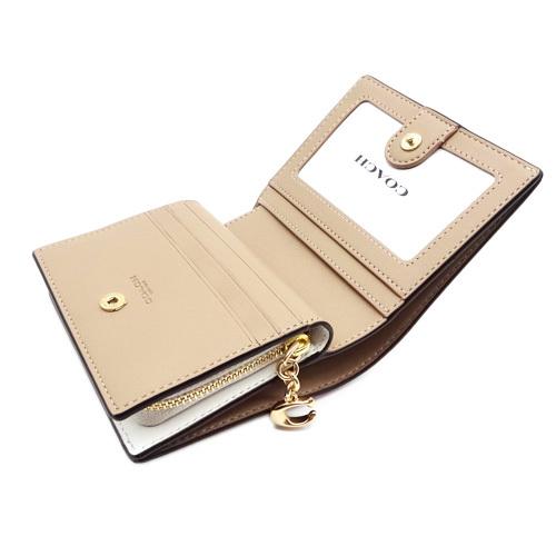 COACH（コーチ） 財布 新品 新作 フローラルプリント 花柄 二つ折り