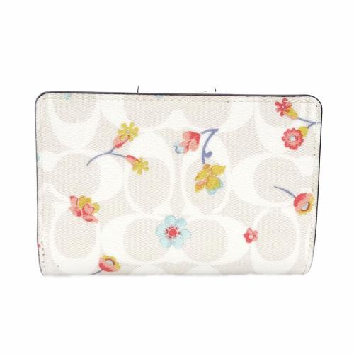 COACH コーチ 財布 サイフ 新品 フローラル 花柄 二つ折り財布 C COACH コーチ 財布 サイフ 新品 フローラル 花柄 二つ折り財布 C