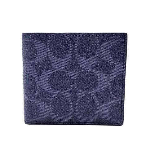 COACH コーチ 財布 メンズ 二つ折り財布 コインケース付き 新作 新品  