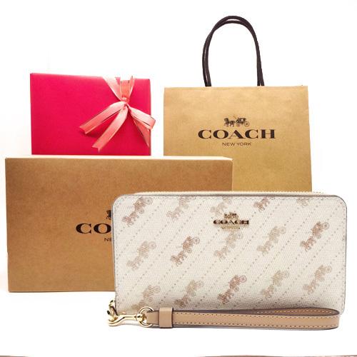 セット割 コーチ 財布 Coach サイフ 新作 新品 ホース キャリッジ プリント アコーディオン長財布 C3547 Imm6h コーチ箱 ショップ袋付き ギフト ラッピング済み 値下げ中 W Cloud9d Com