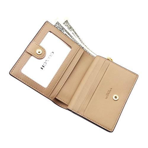 COACH（コーチ） 財布 新品 新作 二つ折り財布 レザー キャット