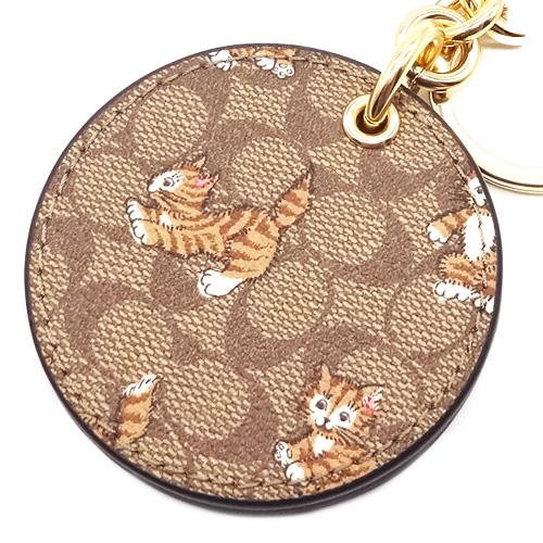 COACH（コーチ） バッグチャーム キーリング 新作 新品 シグネチャー