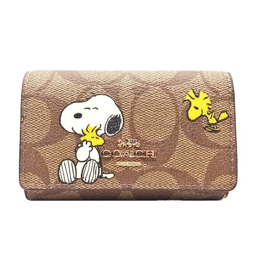 COACH（コーチ） キーケース 新作 新品 スヌーピー PEANUTS キーケース