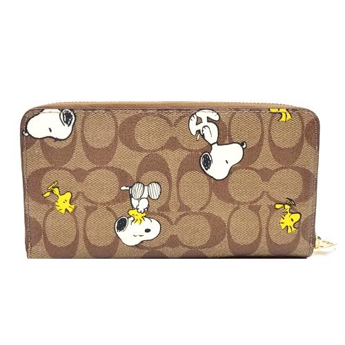 COACH コーチ 財布 新作 新品 シグネチャー スヌーピー PEANUTS COACH コーチ 財布 新作 新品 シグネチャー スヌーピー PEANUTS