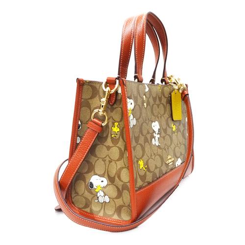 COACH（コーチ） バック 新作 新品 シグネチャー スヌーピー PEANUTS