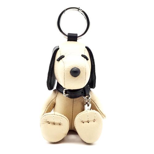 COACH（コーチ） キーリング 新作 新品 スヌーピー PEANUTS レザー