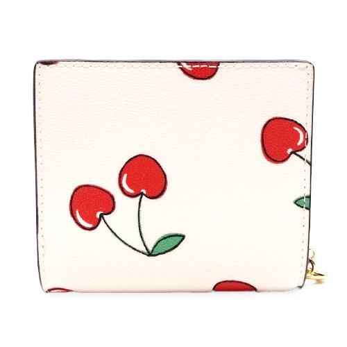 [新品未使用]COACH コーチ　チェリー柄 二つ折り財布 COACH（コーチ） レディース チェリー柄 財布 二つ折り財布 ミディアム