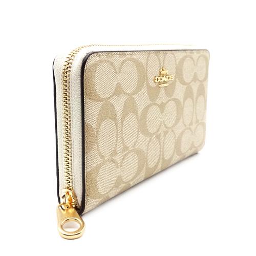 COACH コーチ 財布 長財布 新作 新品 シグネチャー ラウンド
