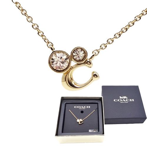 COACH（コーチ） ネックレス 新作 新品 シグネチャー クリスタル