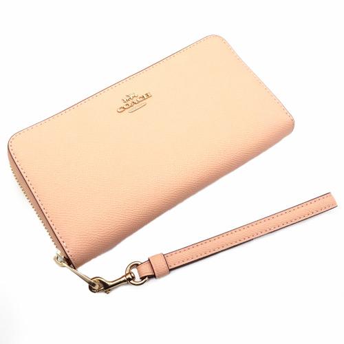 COACH（コーチ） 財布 長財布 新作 新品 クロスグレインレザー