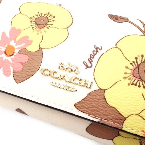 COACH（コーチ） キーケース 新品 新作 フローラルプリント 花柄 C1799
