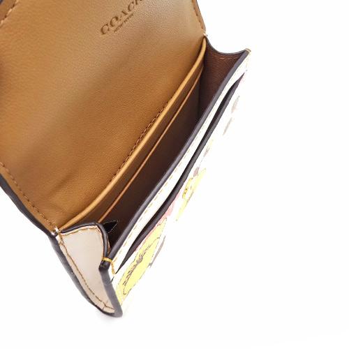 COACH コーチ カードケース 名刺入れ 新作 新品 フローラルプリント 花 