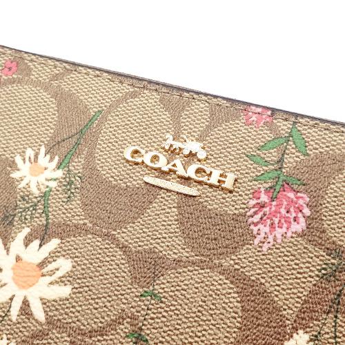 大幅値下げ‼️ ☘️新品未使用☘️COACH コーチ 気品の花柄 長財布F29931 COACH（コーチ） 財布 長財布 新作 新品 花柄 シグネチャー フローラル