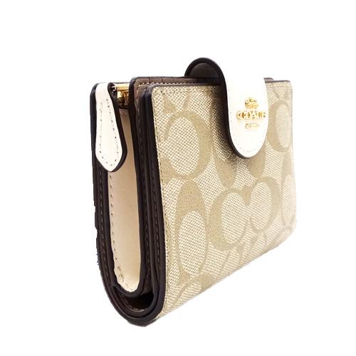 コーチ COACH 二つ折り財布 シグネチャー c0082 IMDQC COACH（コーチ） 財布 二つ折り財布 C0082 IMCBI シグネチャー ミニ