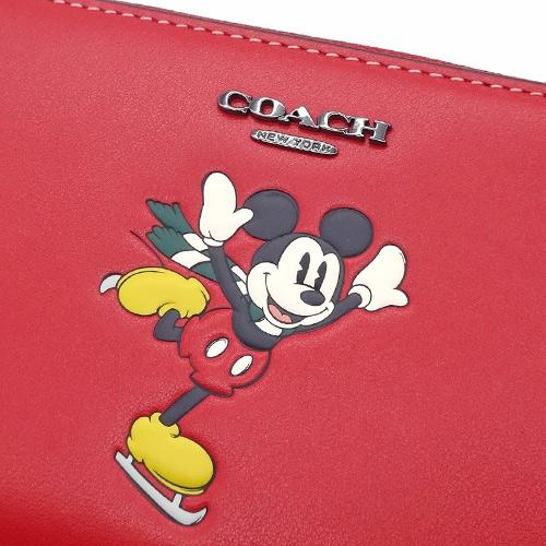 COACH コーチ 財布 長財布 新作 新品 ディズニー コラボ ミッキー